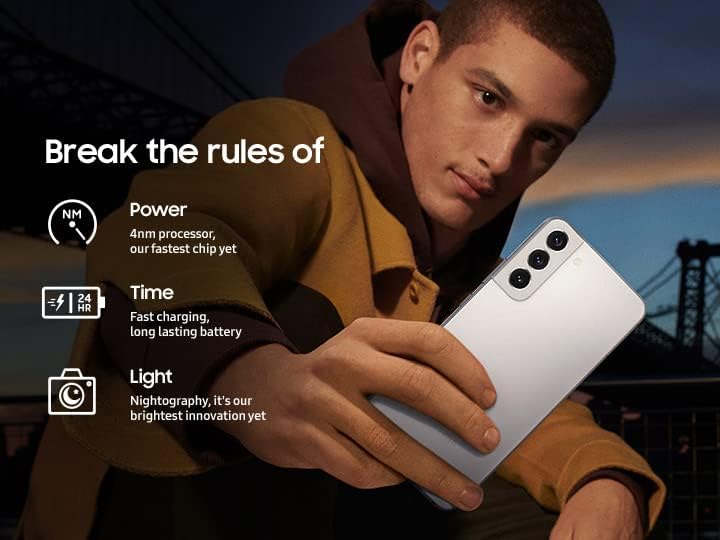 SAMSUNG Galaxy S22 5G, US Version, 256GB, White - Unlocked (Renewed) - 图片 9