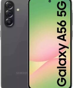 Samsung Galaxy A56 5G Ai (for Tmobile Mint Tello & Global) (256GB + 8GB) Version Latina NFC Unlocked SM-A566E/DS 6.6 120Hz 50MP Triple (Awesome Graphite)