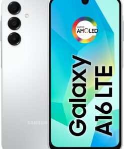 SAMSUNG Galaxy A16 4G Dual SIM (128GB, 2025) 6.7 90Hz AMOLED, Splash Resistant, 8Core, 50MP Camera (Factory Unlocked International Model for GSM, Global) A165M/DS (25W Fast Charger Bundle, Grey)