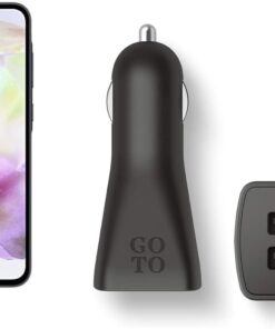 Alternative view of Samsung Galaxy A35 5G A356E 128GB Dual-SIM GSM Unlocked Android Smartphone (Latin Variant/US Compatible LTE) - Awesome Ice Blue