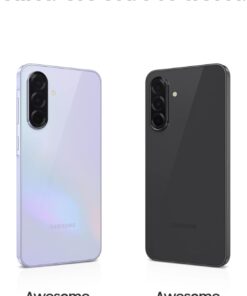 Alternative view of SAMSUNG Galaxy A36 5G A Series Cell Phone, 128GB Unlocked Android Smartphone, AMOLED Display, Rugged Design, US Version, 2025, Awesome Black (Renewed)