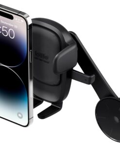 iOttie Easy One Touch Classic Dash & Windshield Universal Car Mount Phone Holder Desk Stand for -iPhone, Samsung, Moto, Huawei, Nokia, LG, Smartphones, Black