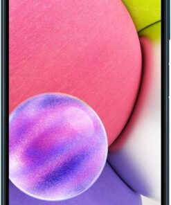 Samsung Galaxy A03s Cell Phone, AT&T GSM Unlocked Android Smartphone, 32GB, Long Lasting Battery, Expandable Storage, 3 Camera Lenses, Infinite Display - Black (Renewed)