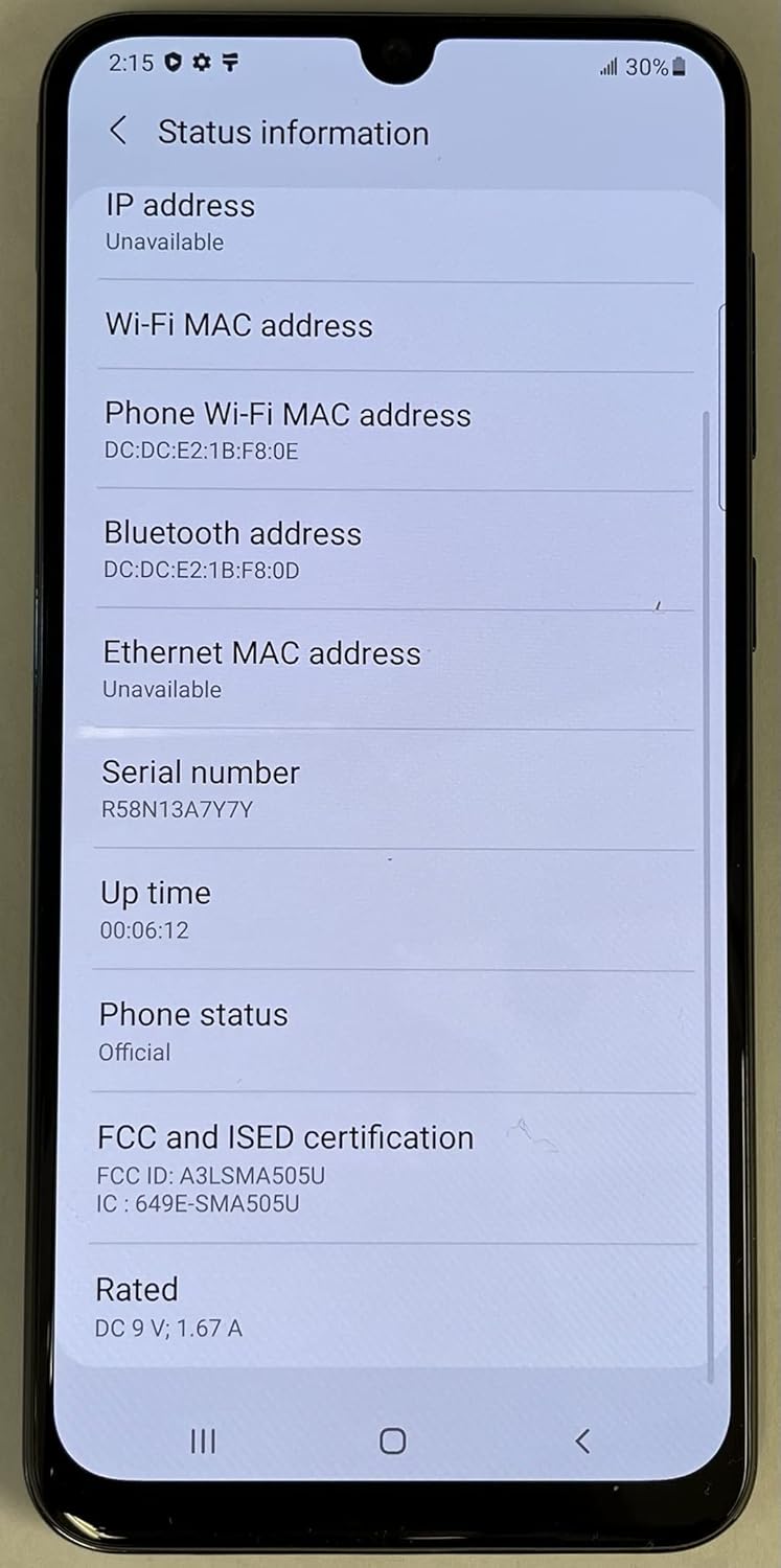 Samsung Galaxy A50 A505U 64GB GSM Unlocked Smartphone - Black (Renewed) - 图片 9