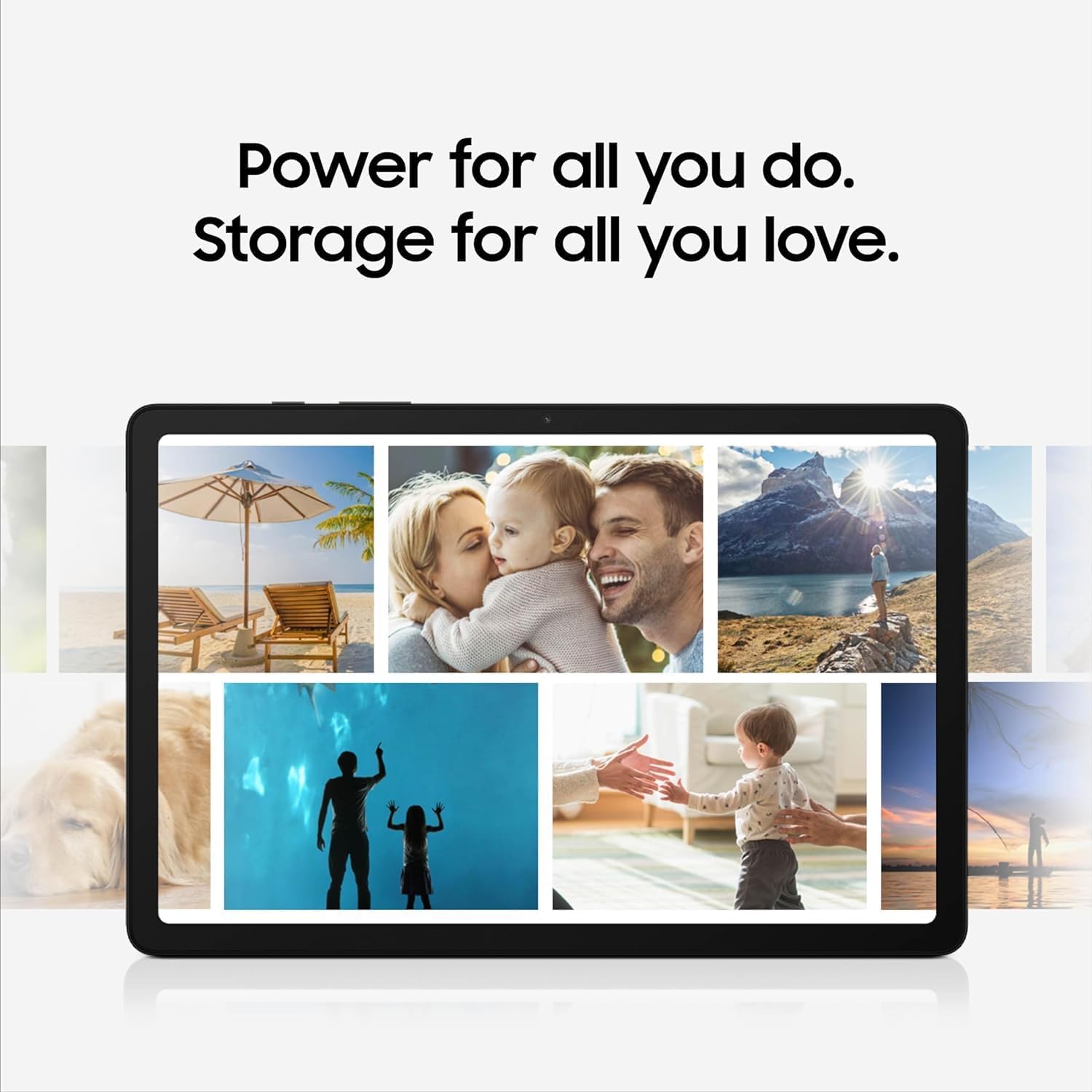 SAMSUNG Galaxy Tab A9+ 11” 64GB Wi-Fi Android Tablet, Big Screen, Quad Speakers, Upgraded Chipset, Multi Window Display, Slim, Light, Durable Design, US Version, 2023, Navy (Renewed) - 图片 5