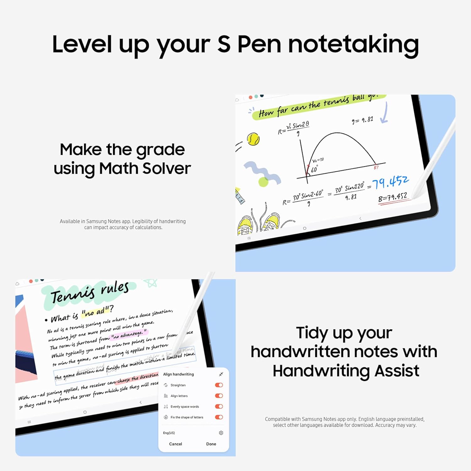 SAMSUNG Galaxy Tab S10 FE 256GB WiFi Android Tablet, Large Display, Long Battery Life, Exynos 1580 Processor, IP68 Water-Resistant, 90 Hz Refresh, S Pen for Note-Taking, US Version, Gray - 图片 69