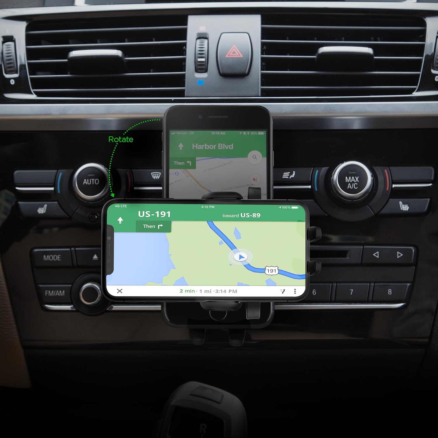 iOttie Easy One Touch Classic Dash & Windshield Universal Car Mount Phone Holder Desk Stand for -iPhone, Samsung, Moto, Huawei, Nokia, LG, Smartphones, Black - 图片 22