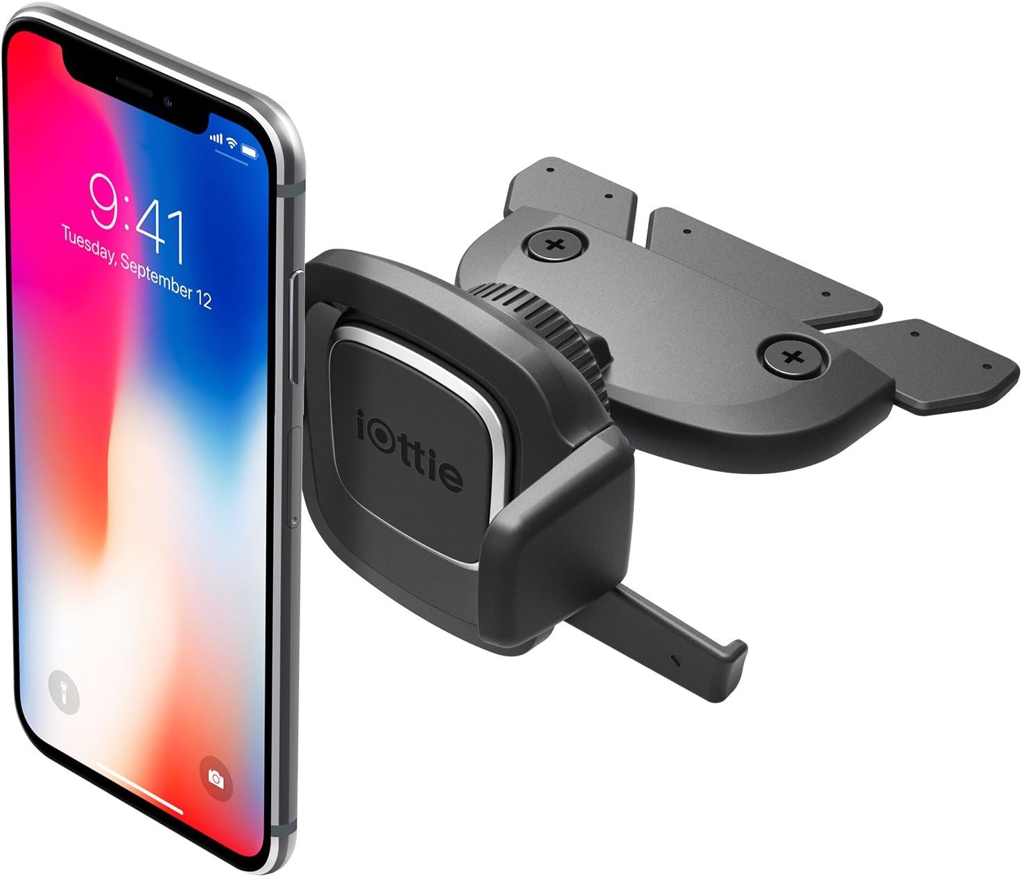 iOttie Easy One Touch Classic Dash & Windshield Universal Car Mount Phone Holder Desk Stand for -iPhone, Samsung, Moto, Huawei, Nokia, LG, Smartphones, Black - 图片 7