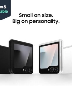 Alternative view of Samsung Galaxy Z Flip7 Cell Phone, 256GB AI Smartphone, Unlocked Android, Long Battery Life, 2025, US 1 Yr Manufacturer Warranty, Blue Shadow