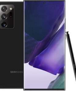SAMSUNG Galaxy Note 20 Ultra 5G Cell Phone, Factory Unlocked Android Smartphone, 128GB, S Pen Included, Mobile Gaming, 6.9” Infinity-O Display Screen, Long Battery Life, US Version, Mystic Black