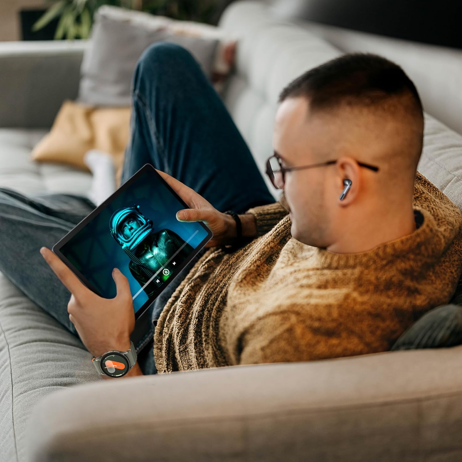 SAMSUNG Galaxy Tab S10 FE 256GB WiFi Android Tablet, Large Display, Long Battery Life, Exynos 1580 Processor, IP68 Water-Resistant, 90 Hz Refresh, S Pen for Note-Taking, US Version, Gray - 图片 40